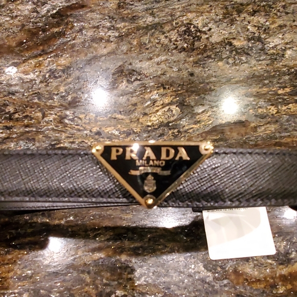 PRADA LOGO PLAQUE BELT - Picture 3 of 4
